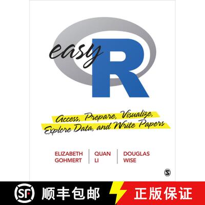 预订 Easy R: Access, Prepare, Visualize, Explore Data, and Write Papers (1) [9781544379418]