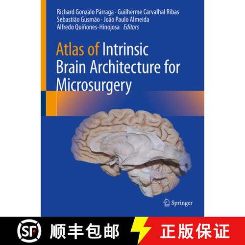 【3-4周达】精装 Atlas of Intrinsic Brain Architecture for Microsurgery [9783031951183]