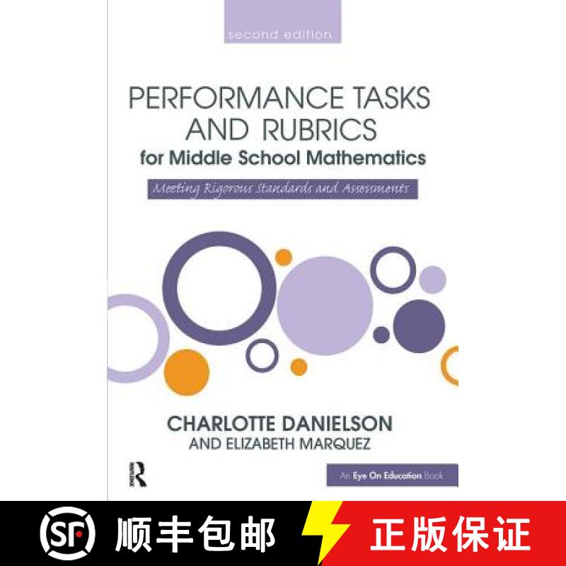 【3-4周达】Performance Tasks and Rubrics for Middle School Mathematics : Meeting Rigorous Standards a... [9781138371774]