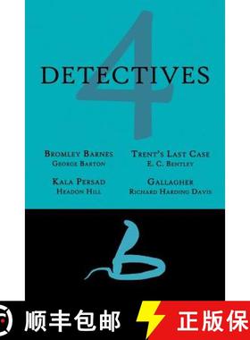 预订 4 Detectives: Bromley Barnes / Trent's Last Stand / Kala Persad / Gallagher [9781616461744]