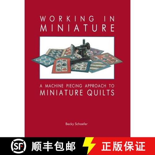 【3-4周达】Working in Miniature: A Machine Piecing Approach to Miniature Quilts [9780914881063]