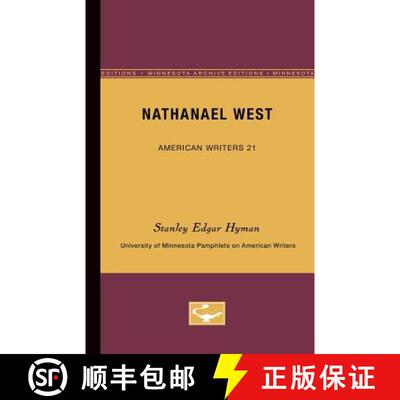 【3-4周达】Nathanael West - American Writers 21: University of Minnesota Pamphlets on American Writers [9780816602780]