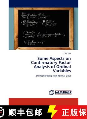预订 Some Aspects on Confirmatory Factor Analysis of Ordinal Variables [9783846552452]
