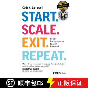 Secrets 9781955884969 Start. Repeat. Serial Exit. 4周达 Scale. Revealed Entrepreneurs
