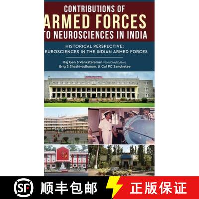 【3-4周达】精装 Contributions of Armed Forces to Neurosciences in India - Historical Perspective: Neu... [9789376310876]