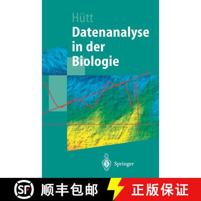 【3-4周达】Datenanalyse in der Biologie : Eine Einführung in Methoden der nichtlinearen Dynamik, fra... [9783540423119]