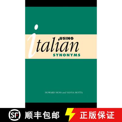 【3-4周达】精装 Using Italian Synonyms [9780521475068]
