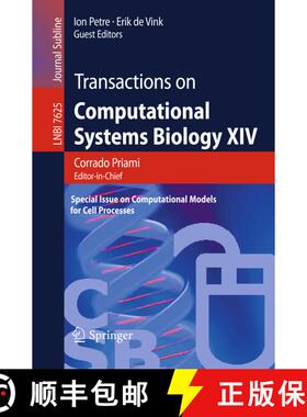 【3-4周达】Transactions on Computational Systems Biology XIV : Special Issue on Computational Models ... [9783642355233]