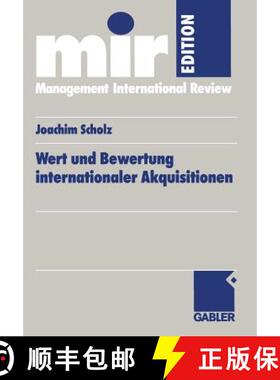 【3-4周达】Wert Und Bewertung Internationaler Akquisitionen [9783409116022]