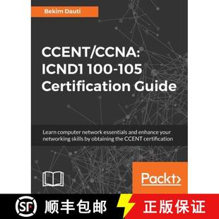 CCENT essentials ICND1 computer 9781788621434 yo... Guide enhance CCNA Learn Certification 105 and 100 network 预订