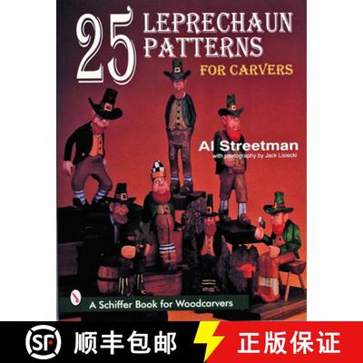 【3-4周达】25 Leprechaun Patterns for Carvers [9780887409578]