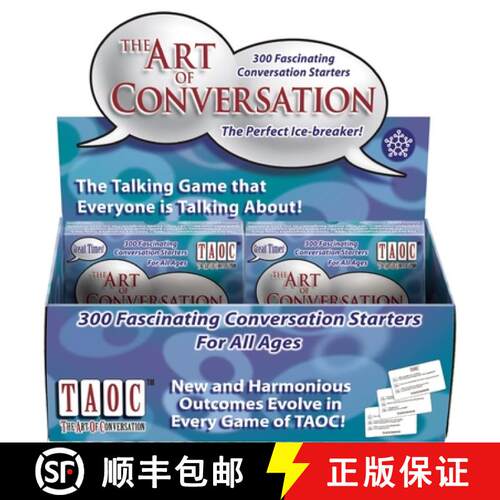【3-4周达】Art of Conversation 12 Copy Display Shipper - All Ages: All Ages [9780980345544]