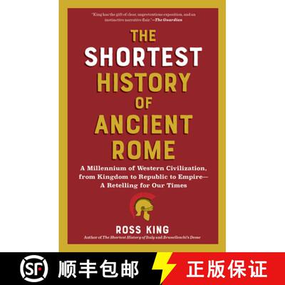 【3-4周达】The Shortest History of Ancient Rome – A Millennium of Western Civilization, from Kingdom... [9798893030587]