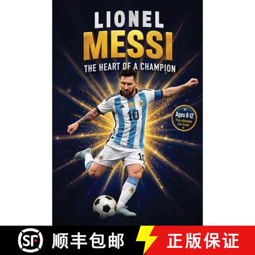 【3-4周达】Lionel Messi: A Soccer Book for Kids, Activity Book, and Guide to Overcoming Obstacles and... [9781948652872]