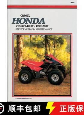 【3-4周达】Honda 4-Trax 90 Atv 1993-2000 [9780892877492]