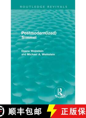 【3-4周达】Postmodern(ized) Simmel [9780415609258]