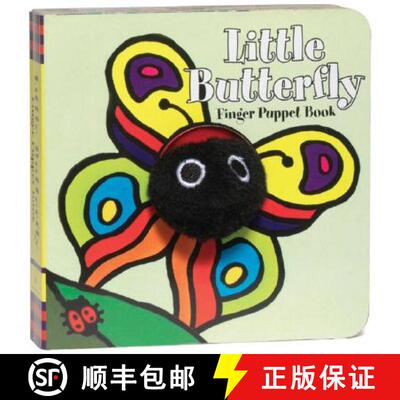 【3-4周达】Little Butterfly Finger Puppet Bo: (Finger Puppet Book for Toddlers and Babies, Baby Books... [9780811856454]