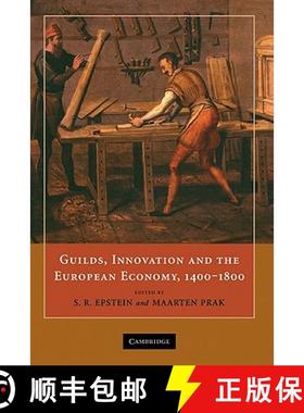 【3-4周达】Guilds, Innovation and the European Economy, 1400 1800 [9780521887175]
