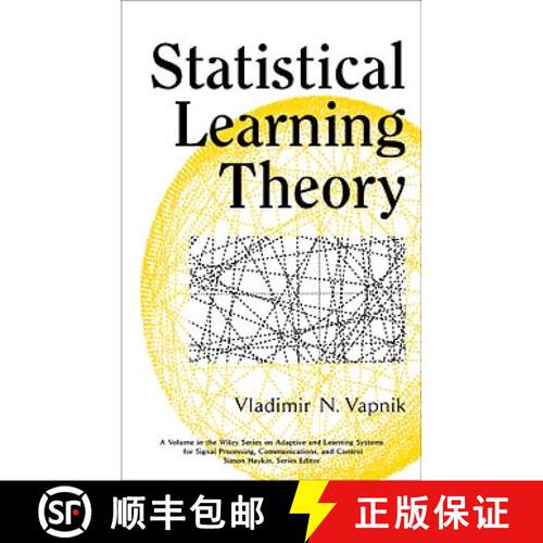 【3-4周达】精装 Statistical Learning Theory [Wiley统计学] [9780471030034]
