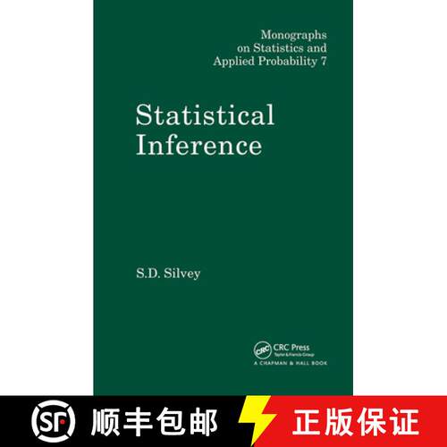 【3-4周达】精装 Statistical Inference [9780412138201]