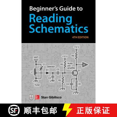 【3-4周达】Beginner's Guide to Reading Schematics, Fourth Edition [9781260031102]