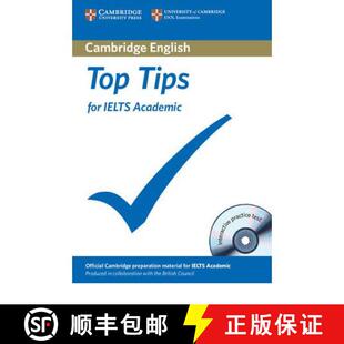 【2-3周达】Top Tips for Ielts Academic Paperback [With CDROM] [9781906438722]
