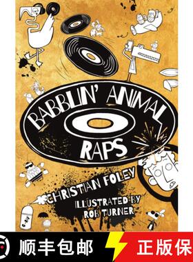 【3-4周达】Babblin' Animal Raps [9781919614892]