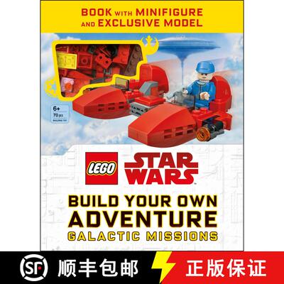 【3-4周达】Lego Star Wars Build Your Own Adventure Galactic Missions [With Toy] [9781465478955]