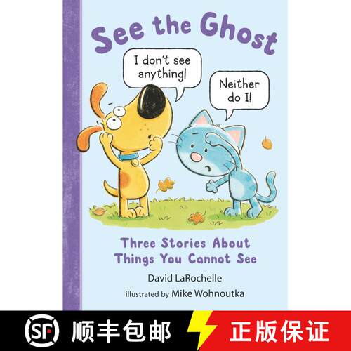 【3-4周达】精装 See the Ghost: Three Stories About Things You Cannot See [9781536219821]