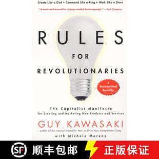 【3-4周达】Rules For Revolutionaries: The Capitalist Manifesto for Creating and Marketing New Product... [9780887309953]