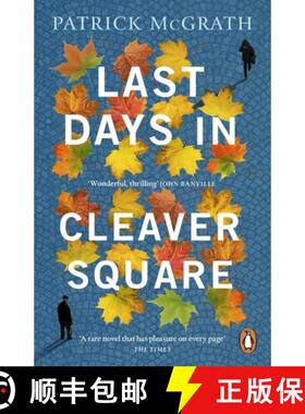 【3-4周达】Last Days in Cleaver Square [9781529156485]