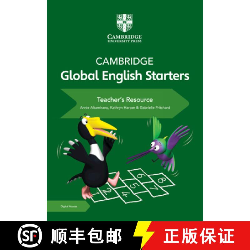 【3-4周达】Cambridge Global English Starters Teacher's Resource with Cambridge Elevate: - Cambridge G... [9781108576352]