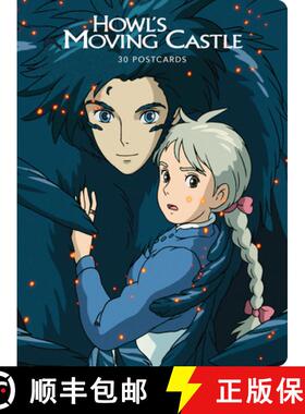 【3-4周达】Studio Ghibli Howl's Moving Castle: 30 Postcards [9781797229416]