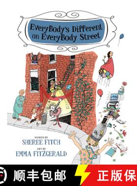 【3-4周达】Everybody's Different on Everybody Street [9781774711842]