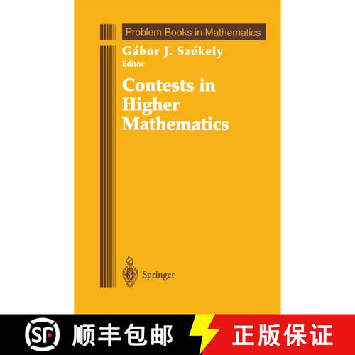 【3-4周达】精装 Contests in Higher Mathematics: Miklós Schweitzer Competitions 1962–1991 [9780387945880]