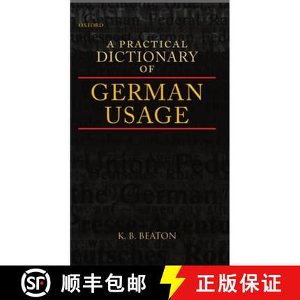 【3-4周达】A Practical Dictionary of German Usage [9780198240020]
