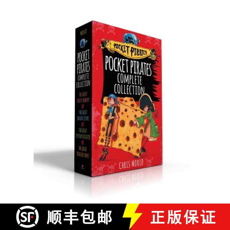 【3-4周达】Pocket Pirates Complete Collection (Boxed Set): The Great Cheese Robbery; The Great Drain ... [9781534451162]