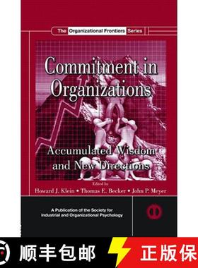 【3-4周达】Commitment in Organizations: Accumulated Wisdom and New Directions [9781848728301]