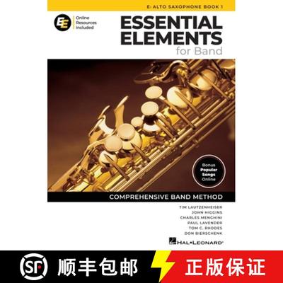 预订 Essential Elements for Band - Eb Alto Saxophone Book 1 with Online Resources [9798350120622]