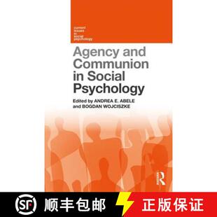 Agency and Psychology 9781138570276 Social 4周达 Communion