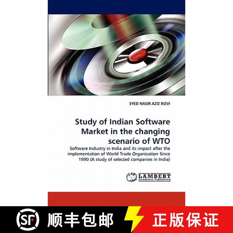 预订 Study of Indian Software Market in the changing scenario of WTO [9783844317398]