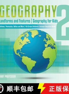 【3-4周达】Geography 2 - Landforms and Features | Geography for Kids - Plateaus, Peninsulas, Deltas a... [9781541917484]