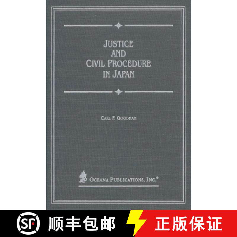 【3-4周达】Justice and Civil Procedure in Japan [9780379215212]