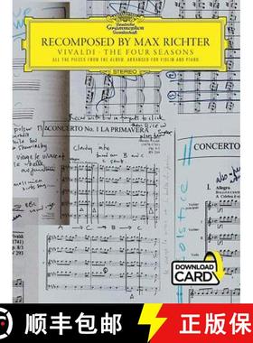 【3-4周达】Recomposed by Max Richter - Vivaldi: The Four Seasons: Violin with Piano Accompaniment [9781783053193]
