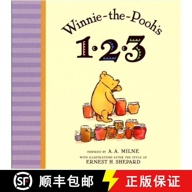 预订 Winnie the Pooh's 1,2,3 [9780525420842]