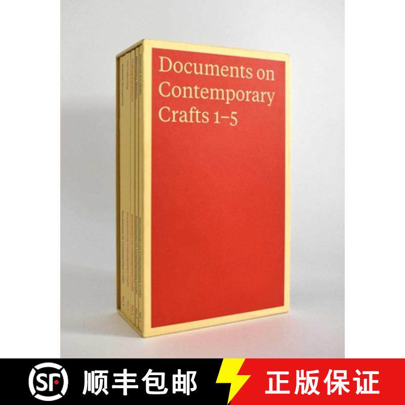 【3-4周达】Documents on Contemporary Crafts 1-5 [9783897905801]