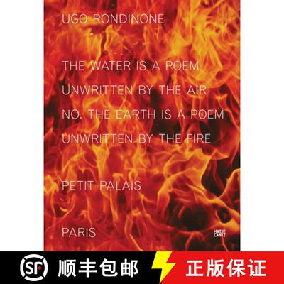 【3-4周达】精装 Ugo Rondinone (Bilingual edition) : the water is a poem unwritten by the air no. the ... [9783775756426]
