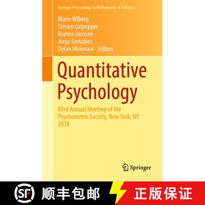【3-4周达】精装 Quantitative Psychology : 83rd Annual Meeting of the Psychometric Society, New York, ... [9783030013097]