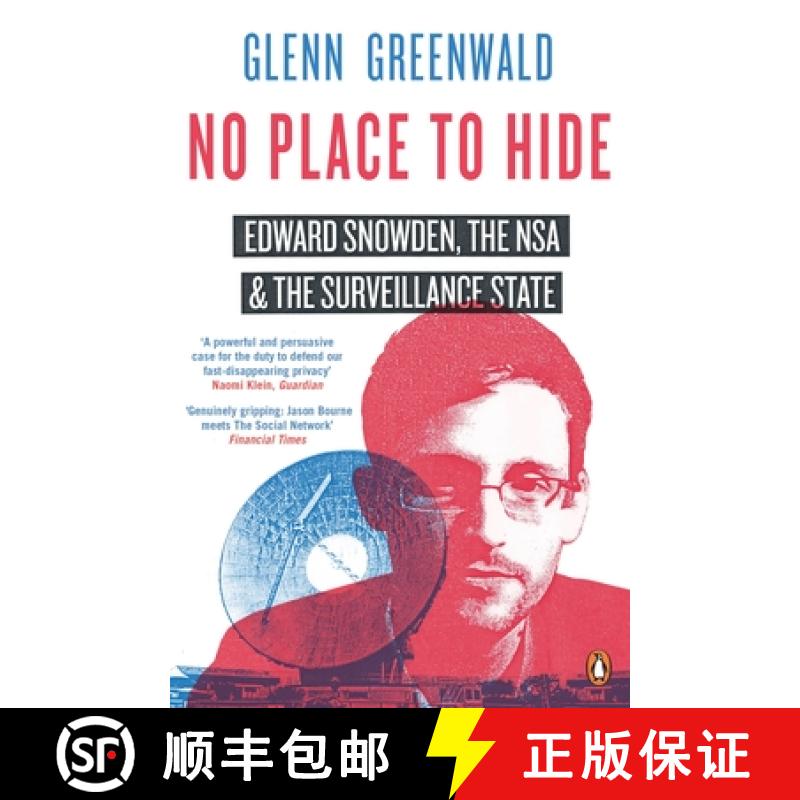 【3-4周达】No Place to Hide : Edward Snowden, the NSA and the Surveillance State [9780241968987]