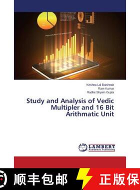 预订 Study and Analysis of Vedic Multipler and 16 Bit Arithmatic Unit [9783659613920]